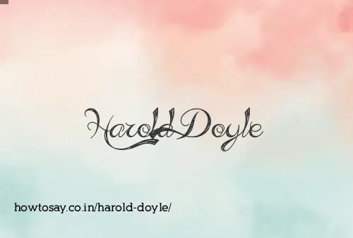 Harold Doyle
