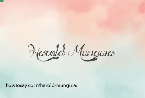 Harold Munguia