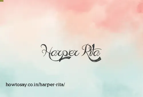 Harper Rita