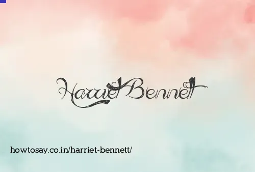 Harriet Bennett