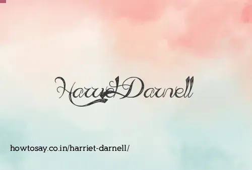 Harriet Darnell