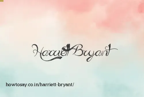 Harriett Bryant