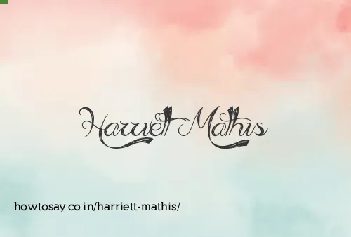 Harriett Mathis