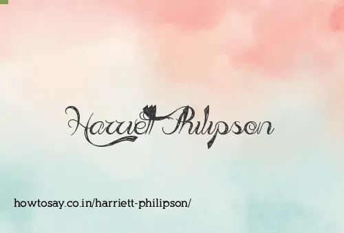 Harriett Philipson