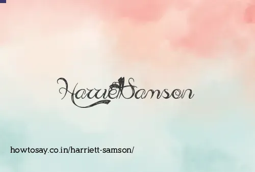 Harriett Samson