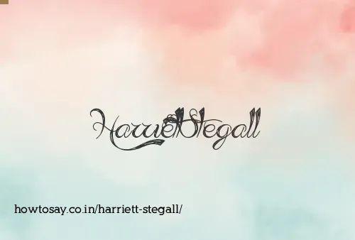 Harriett Stegall