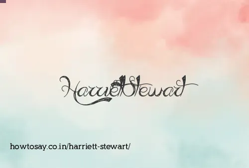 Harriett Stewart