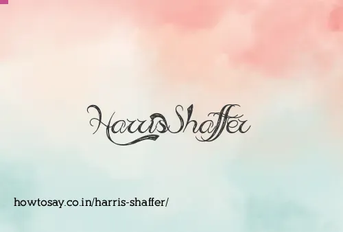 Harris Shaffer