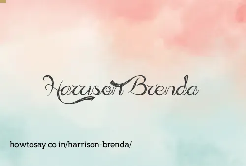 Harrison Brenda