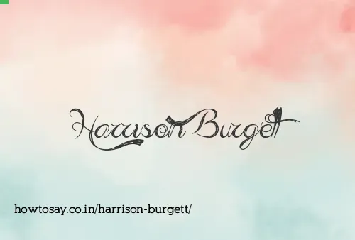 Harrison Burgett