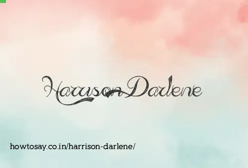 Harrison Darlene