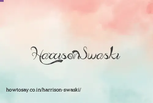 Harrison Swaski