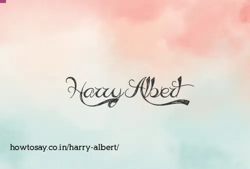 Harry Albert