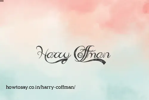 Harry Coffman