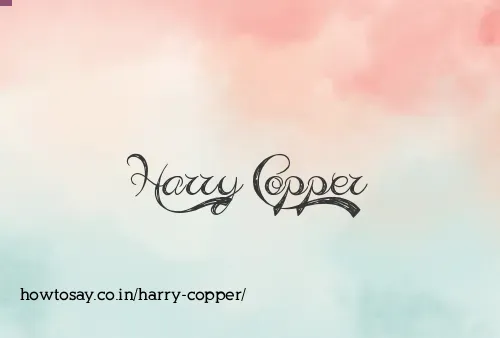 Harry Copper