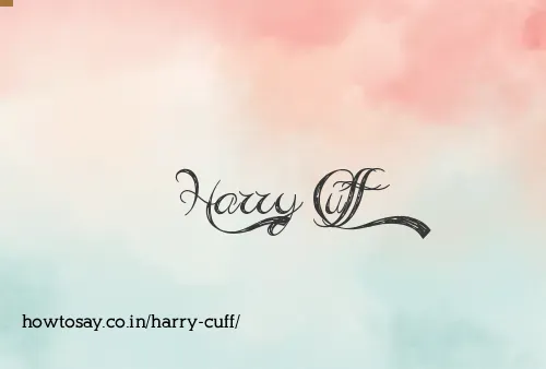 Harry Cuff