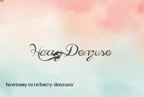 Harry Donzuso