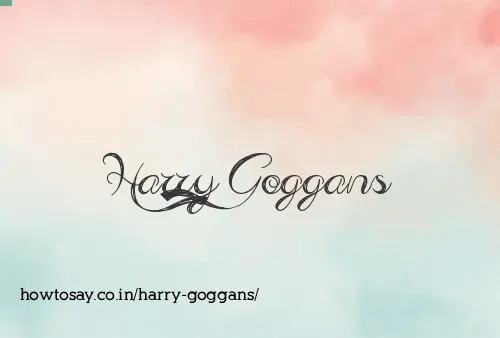 Harry Goggans