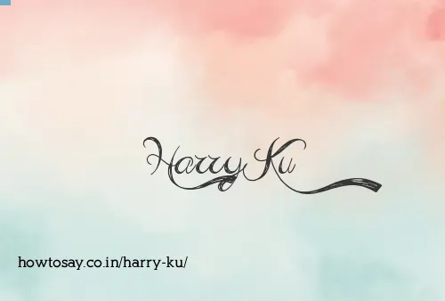 Harry Ku