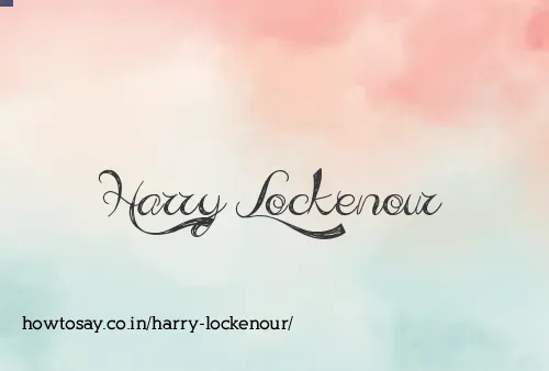Harry Lockenour