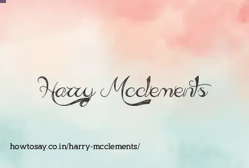 Harry Mcclements