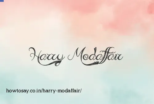 Harry Modaffair