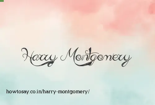 Harry Montgomery