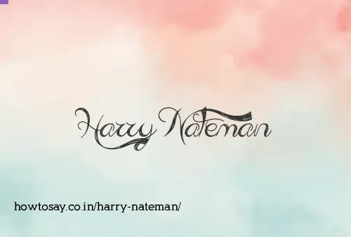 Harry Nateman