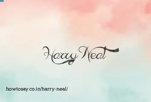 Harry Neal