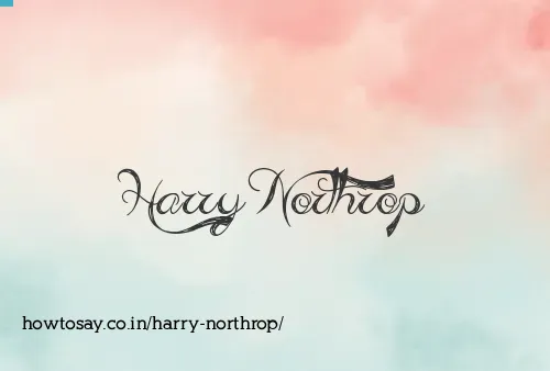 Harry Northrop