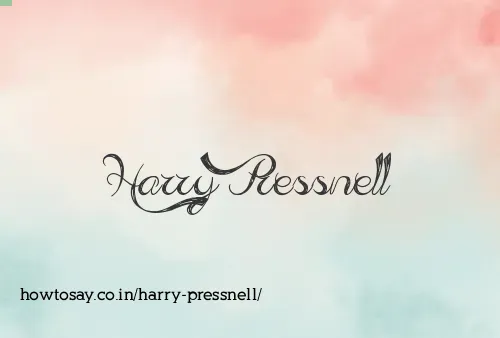 Harry Pressnell