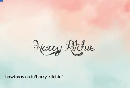 Harry Ritchie