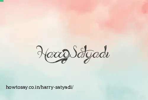 Harry Satyadi