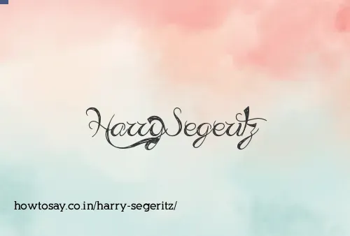 Harry Segeritz