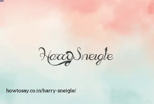 Harry Sneigle