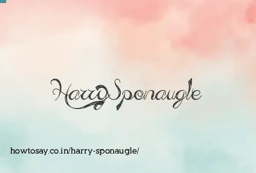 Harry Sponaugle