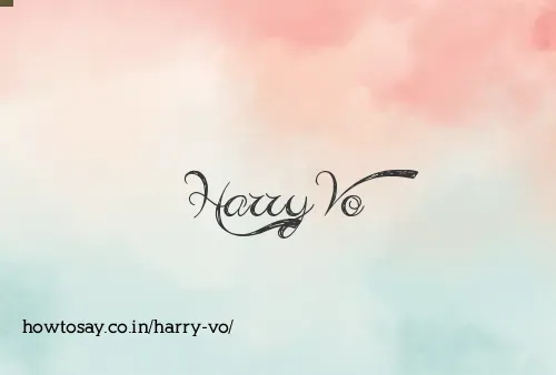 Harry Vo