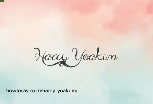 Harry Yoakum