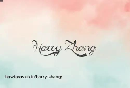Harry Zhang