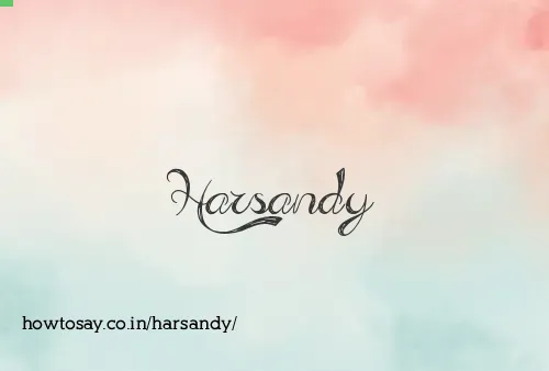 Harsandy