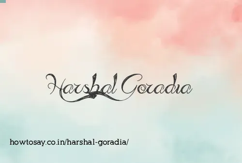 Harshal Goradia