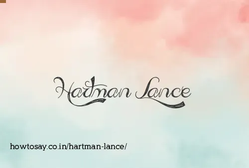 Hartman Lance