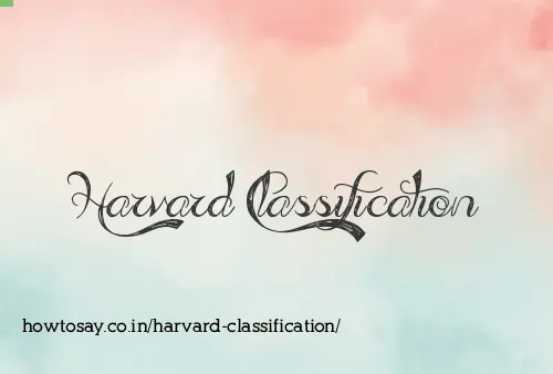 Harvard Classification