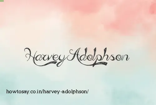 Harvey Adolphson