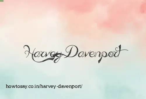 Harvey Davenport