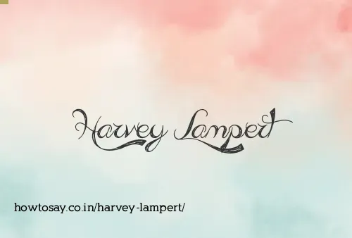 Harvey Lampert