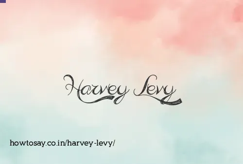 Harvey Levy