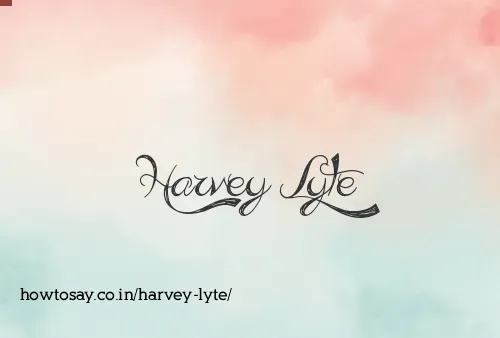 Harvey Lyte