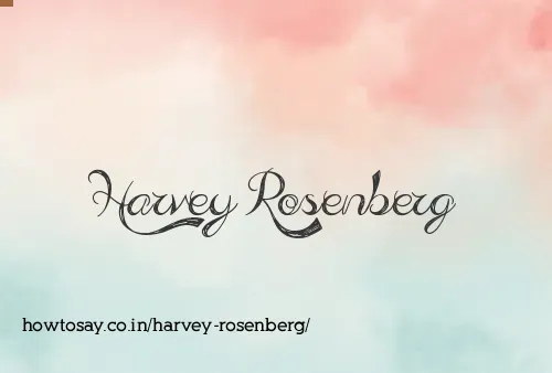 Harvey Rosenberg