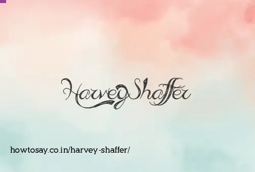 Harvey Shaffer